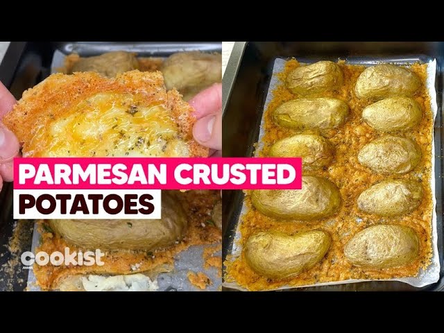 Parmesan Crusted Potatoes: Crispy and Delicious
