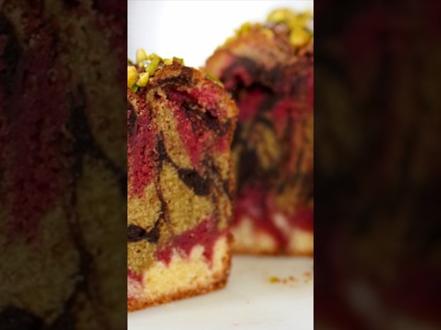 The Ultimate Marbled Cake