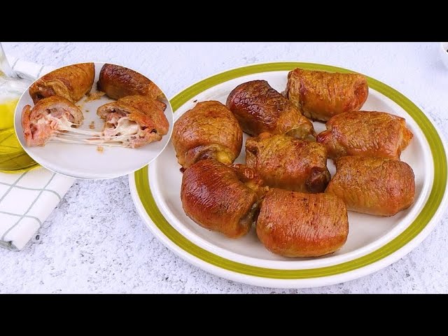 Pork and Cheese Rolls: Super Easy and Delicious