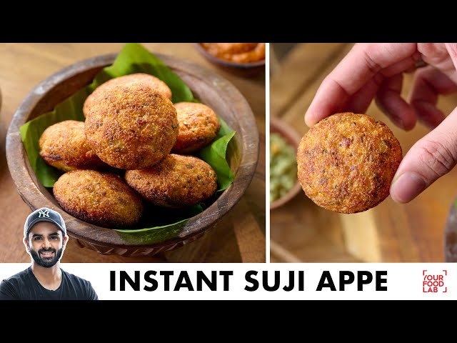 Instant Rava Appe