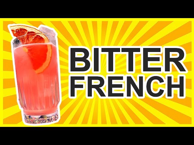Bitter French Gin Cocktail Recipe
