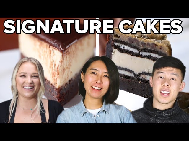 3 Signature Cake Recipes