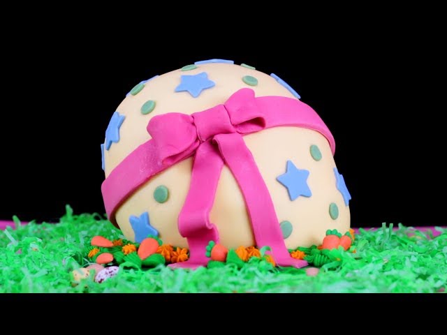 Giant Easter Egg Cake