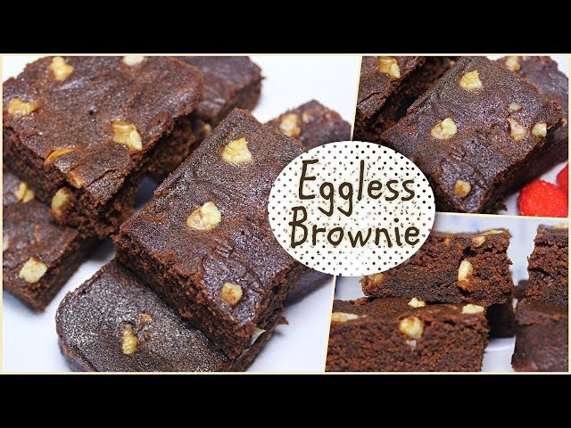 Eggless Brownie In Microwave
