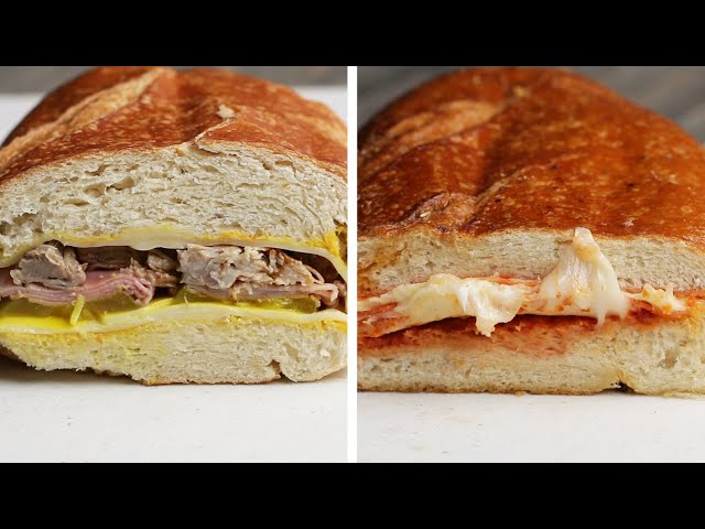 2 Giant Paninis For Your Summer Grill