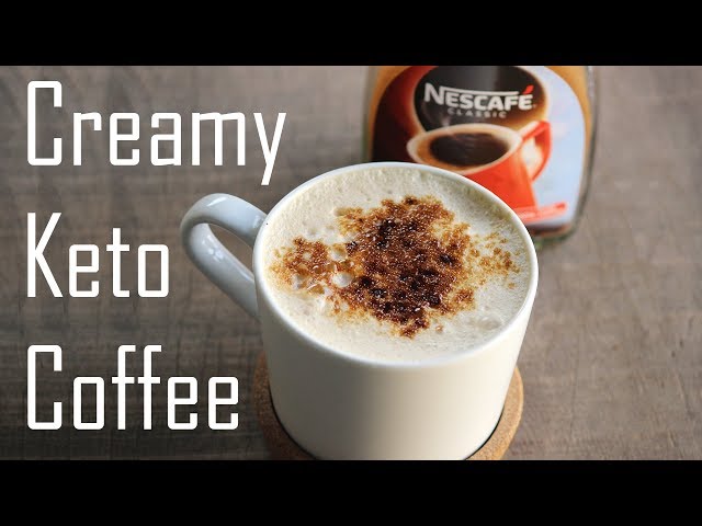 Creamy Keto Coffee Tasty and Creamy Keto Coffee with natural Sweetener