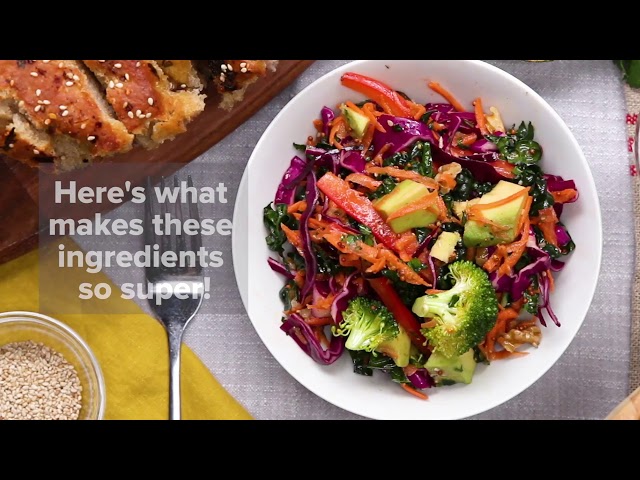 How to Make a Healthy Colorful Super Salad Recipe