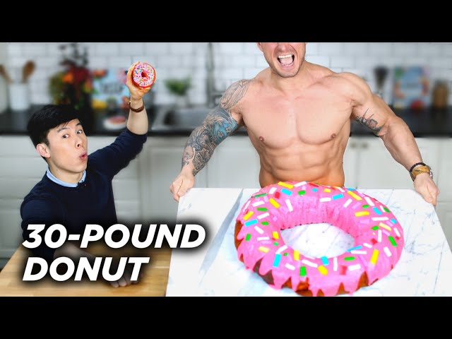 A Giant Donut For A Bodybuilder