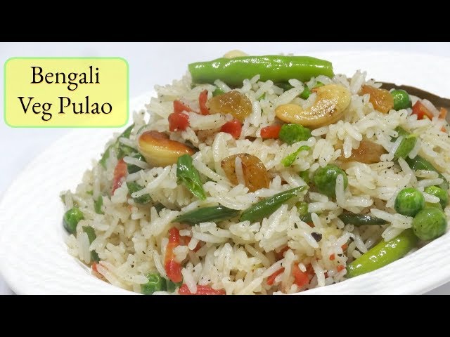 Bengali Veg Pulao Recipe