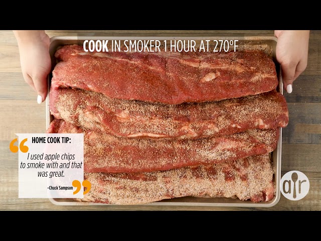 How to Make Sweet Smoked Pork Ribs