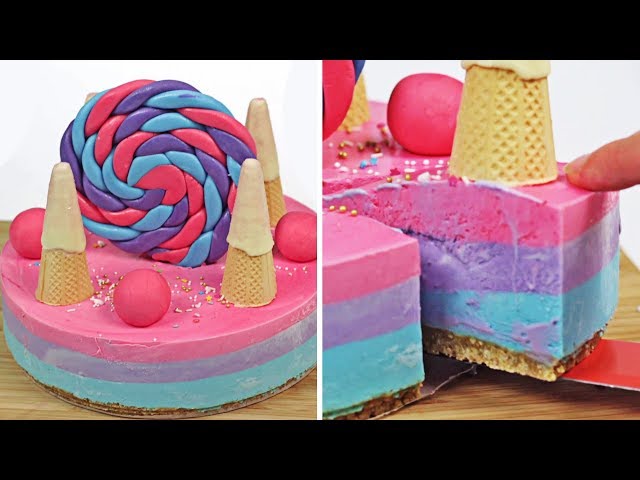 Easy Cake Recipes  Rainbow Cake & More