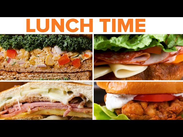 5 Sandwiches For Lunch