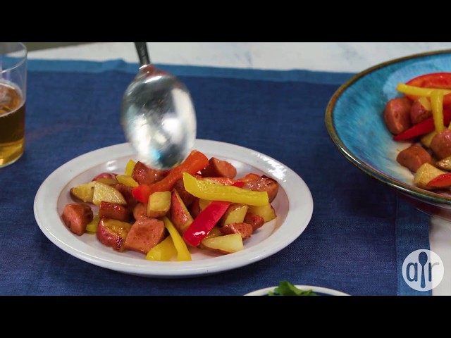 How to Make Kielbasa with Peppers and Potatoes