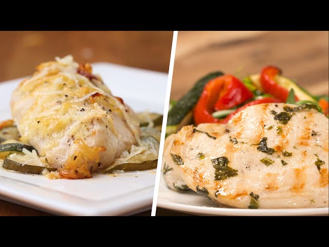 4 Low Carb Chicken Dinners