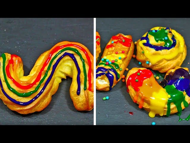 Colorful Eclairs