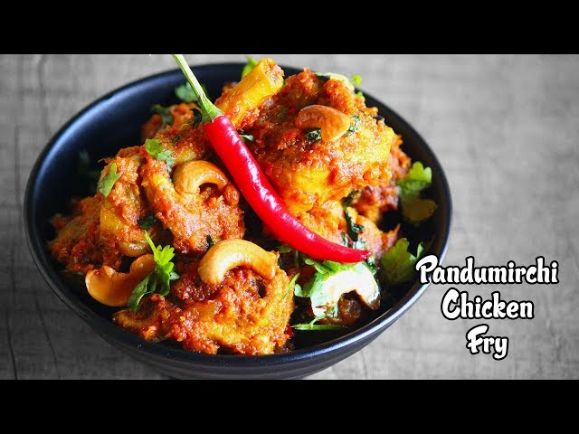 Pandumirchi Chicken Fry