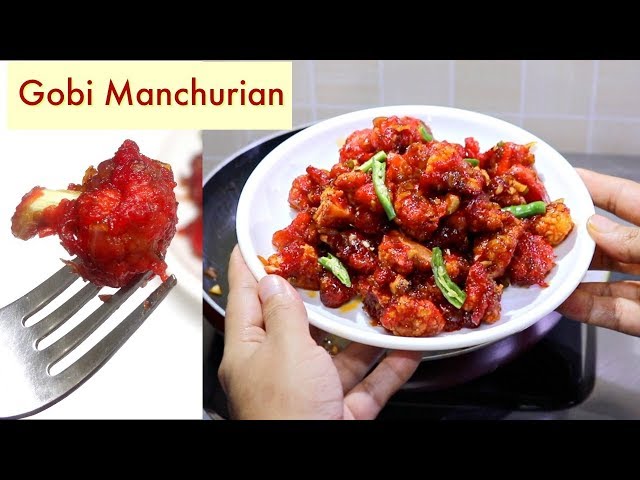 Crispy Gobi Manchurian Recipe