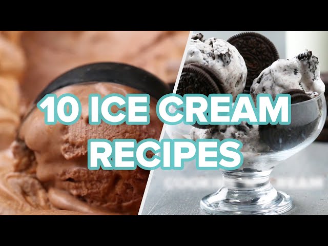 10 Ice Cream Recipes