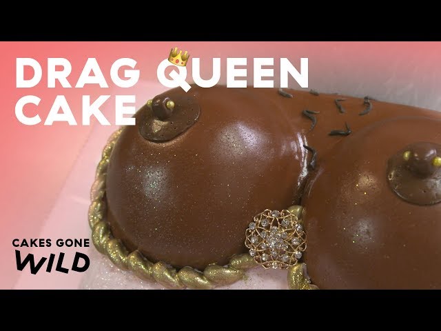 This Huge Drag Queen Boob Cake Is Almost NSFW