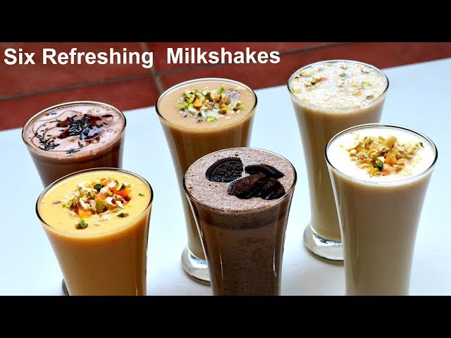 6 Refreshing Milkshakes