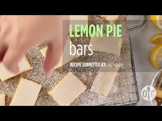 How to Make Lemon Pie Bars
