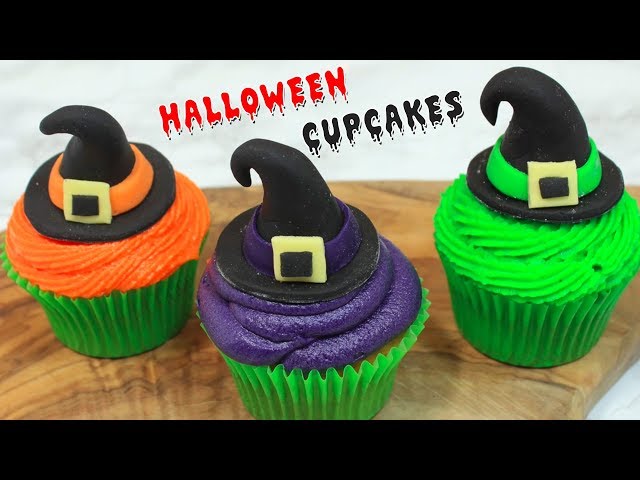 HALLOWEEN CUPCAKES Awesome Witch Cupcakes, Pumpkin Cakes and More