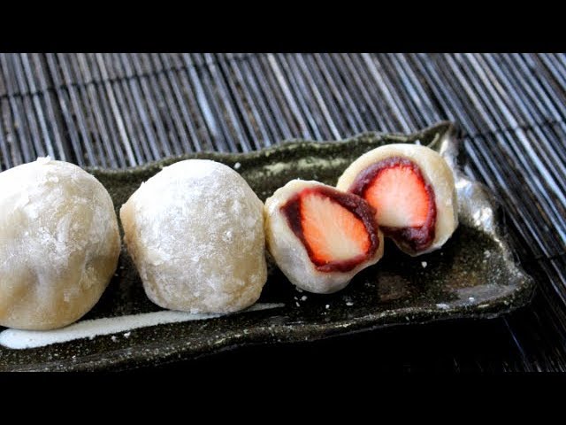 Strawberry Daifuku (Mochi) Recipe