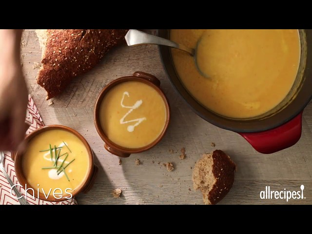 Butternut Squash and Harvest Apple Soup