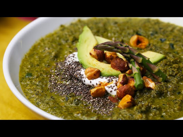 How to Make a Healthy And Hearty Green Super Soup Recipe