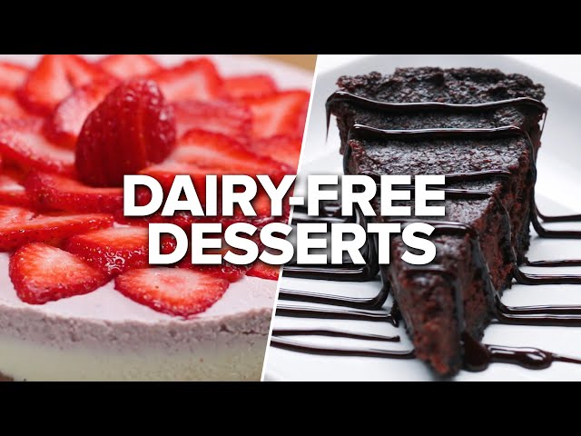 5 Dairy Free Desserts