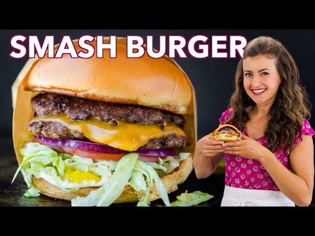 A homemade Smash Burger is quick and easy to make