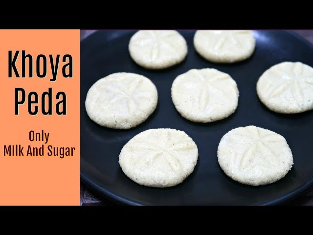 Khoya Peda Recipe