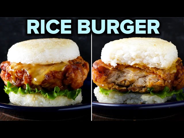 Chicken Rice Burger