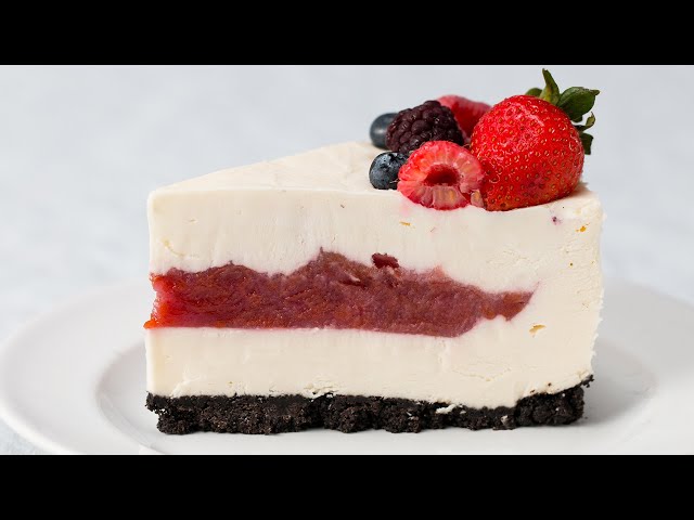 Cherry Pie-Filled Cheesecake