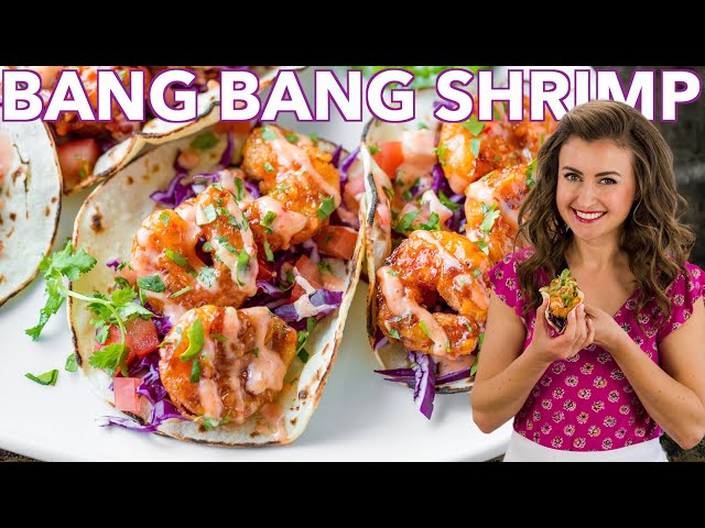 BANG BANG SHRIMP TACOS - Easy Dynamite Shrimp Recipe