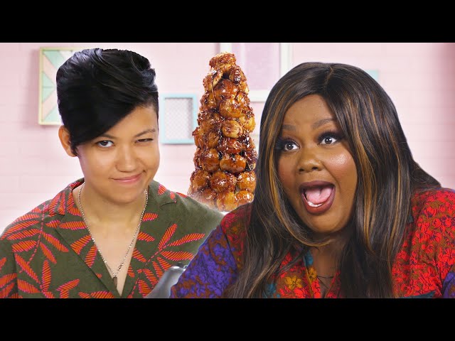 Ladylike’s Jen Nails A Croquembouche