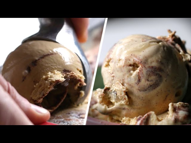 Salted Malted Cookie Dough Ice Cream