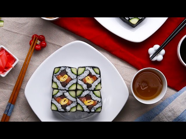 Easy Mosaic Sushi
