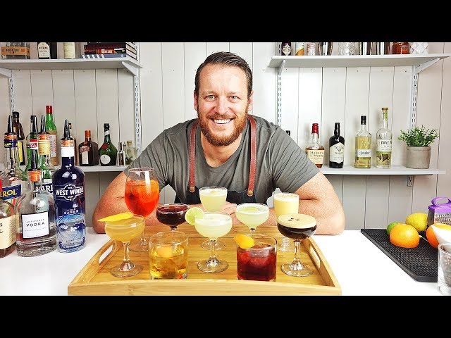10 EASY COCKTAILS IN 10 MINUTES