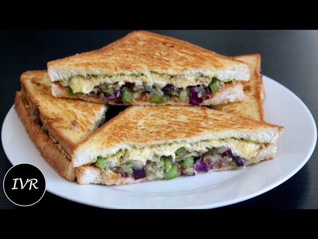 Vegetable Cheese Sandwich Recipe
