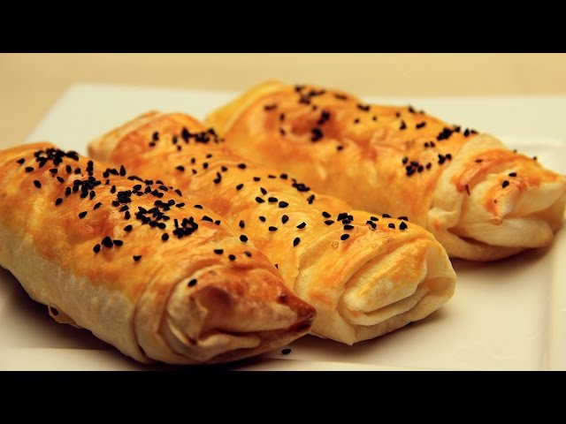 Crispy Turkish Pastry with Feta Cheese