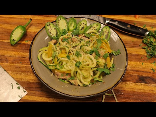 Spicy Pork and Zoodles