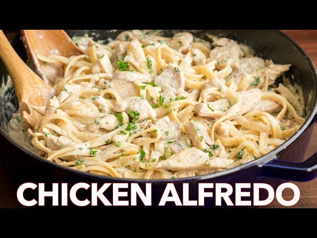 Chicken Fettuccine Alfredo Recipe