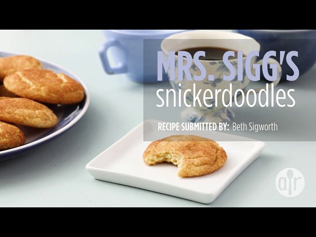 How to Make Mrs Siggs Snickerdoodles
