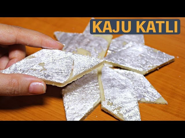Kaju Katli Recipe In Hindi