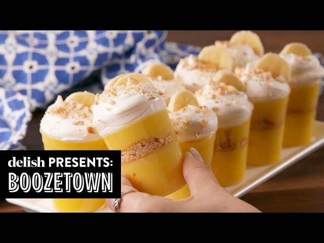 4 Boozy Pudding Shot Recipes