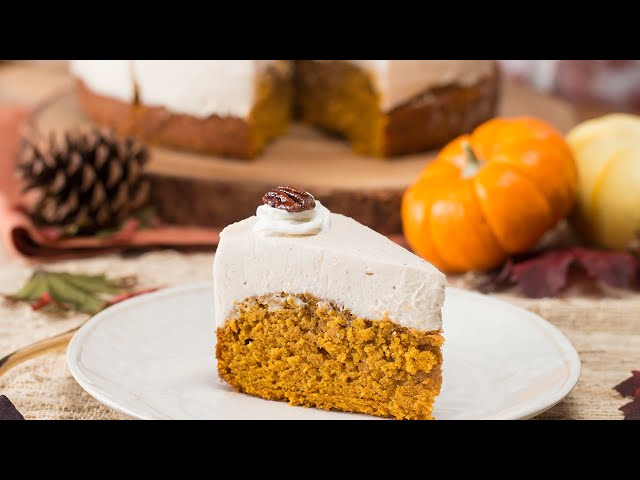 Pumpkin Bread-Bottom Cheesecake