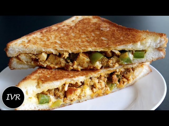 Tawa Paneer Masala Sandwich Recipe