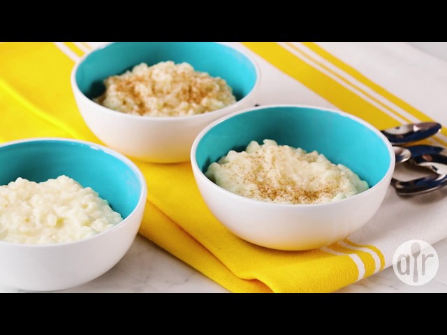 How to Make Old Fashioned Creamy Rice Pudding