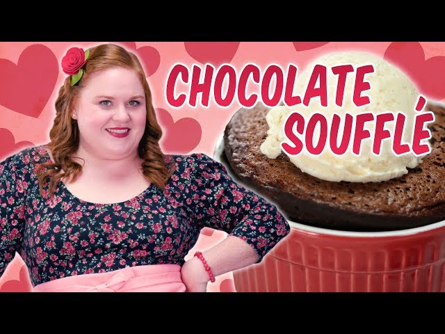 How to Make Valentine Chocolate Souffle with Mocha Sauce